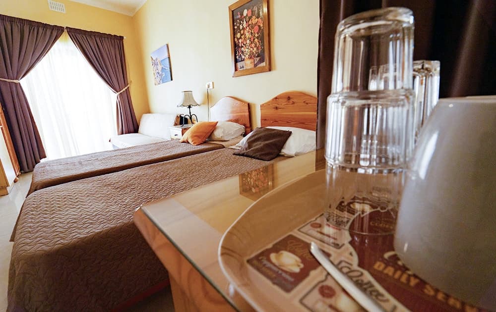 Sea view room, Lantern Guest House, Marsalforn