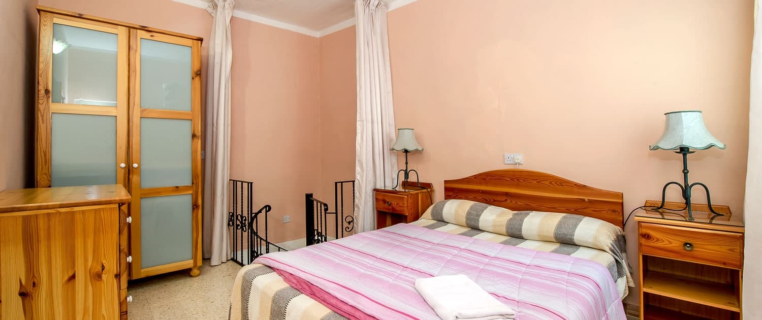 One-bedroom apartment living room, Lantern Apartments, Marsalforn
